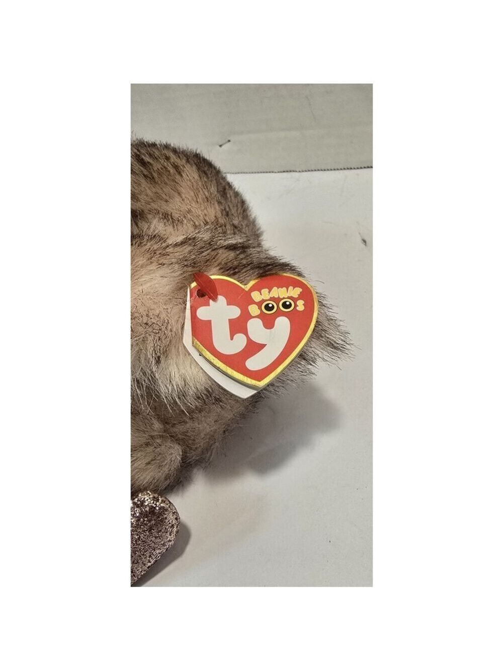 NWT 2019 TY Beanie Boos - Plush HENNA the OSTRICH - sitting - Medium Sized - Picture 7 of 9
